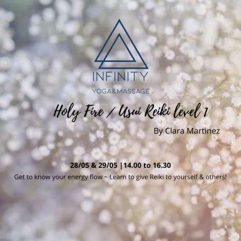 Holy Fire/Usui Reiki Level 1 @ Studio Infinity