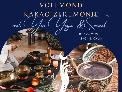  Vollmond Kakaozeremonie mit Yin Yoga und Sound @ El Malu