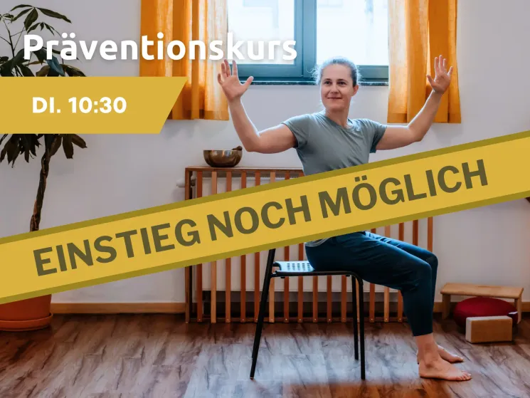 Yoga für Senior*innen - am Stuhl @ ELEMENT Ost (Eutritzsch) - Studios für Yoga und Bewegungslehre