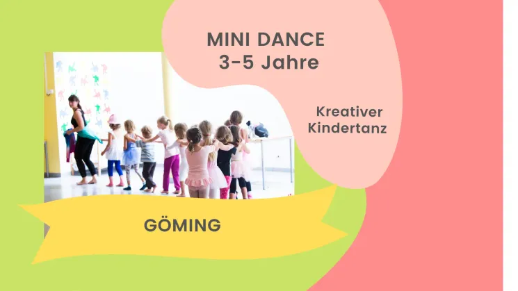 MINI Göming, Kreativer Kindertanz für 3-5 Jährige (ohne Begleitung), 8 EH, Herbstsemester @ London Dance Studios