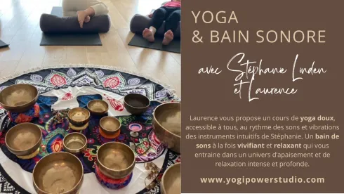 Yoga & bain sonore @ Yogi Power Studio