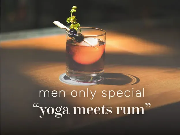 Men only special - Yoga meets Rum @ aurum loft