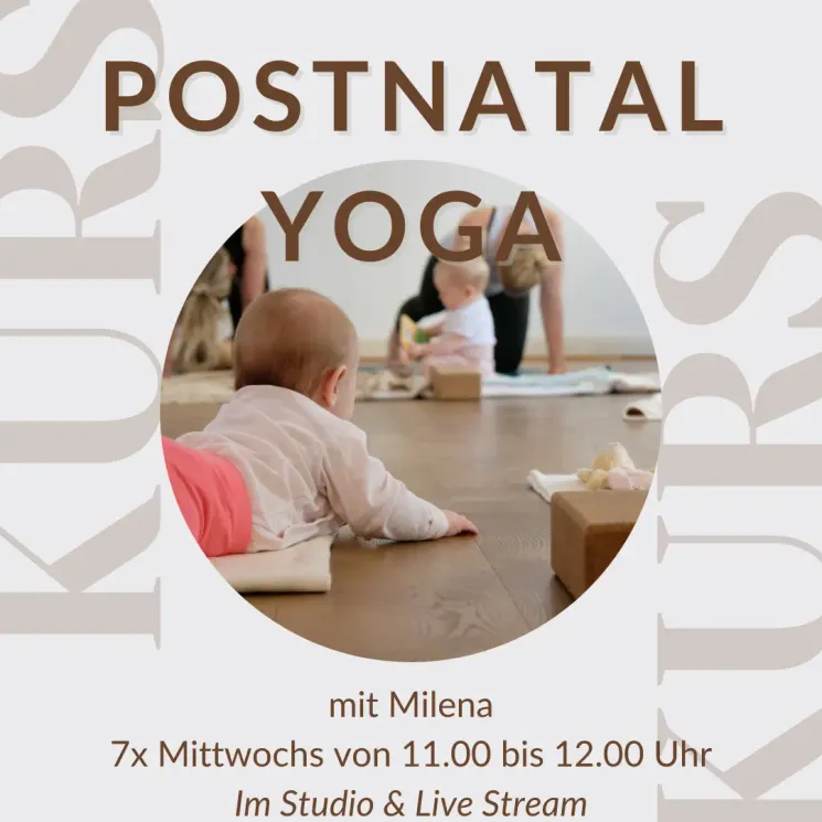 LIVE STREAM Postnatal Yoga (mit Baby) @ Namotoyoga