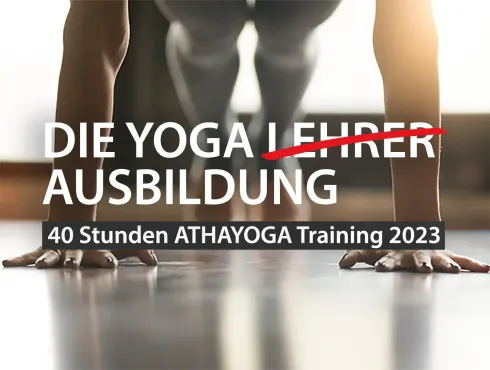 Die Yoga Ausbildung 40h - Sep. bis Nov. 2023 @ ATHAYOGA - Zollikon