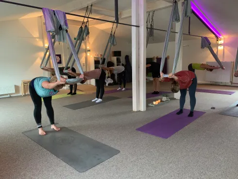  Aerial Yoga Basic Ausbildung (ONLINE /Präsenz) @ Loft Flensburg