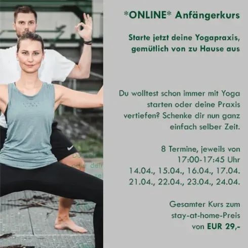 *ONLINE* Anfängerkurs @ Fokus.Yoga Graz
