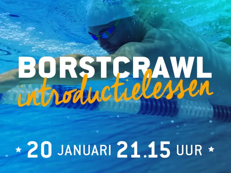 Borstcrawl Introductielessen Woensdag 20 januari 21.15 uur @ Personal Swimming