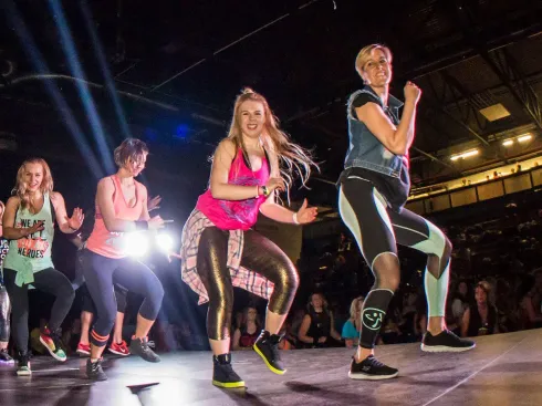 Zumba Fitness @ Moves Yoga & more by Claudia Grabner (sportyclouds)