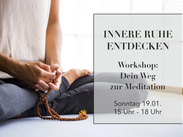 ONLINE: INNERE RUHE ENTDECKEN. Dein Weg zur Meditation (Workshop) @ Tara Zentrum für Kadampa Buddhismus