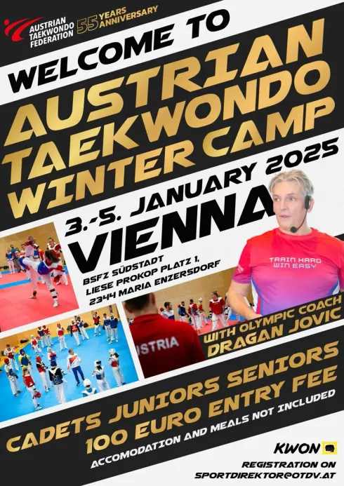 2025 ÖTDV WINTER CAMP @ Wien Taekwondo Centre - Neubau