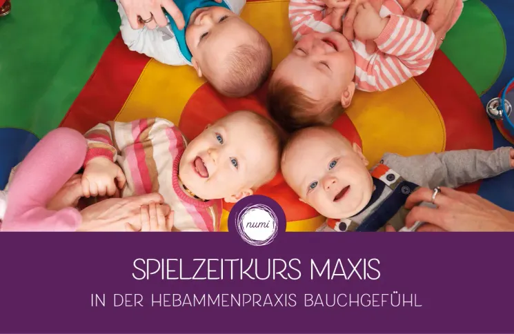 Baby Spielzeitkurs: Midis (geboren April/Mai/Juni/Juli 2024)  | ab Dez|  Hebammenpraxis Bauchgefühl  @ Studio numi | Glockenbach | Yoga, Pilates & Entspannung