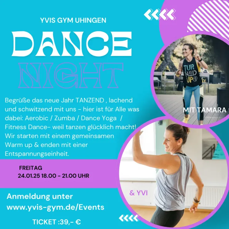 Dance Night mit Tamara und Yvi @ Yvis Gym