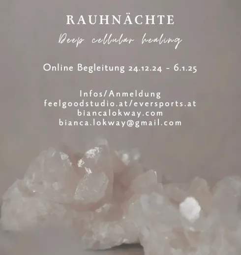 Rauhnächte - Deep Cellular Healing @ Feelgoodstudio 1070 " Therapy / Chikitsa "