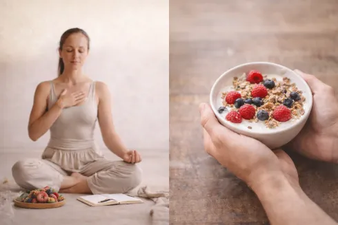 Pasing: 🩷 Mindful Eating - better eating, better feeling 🩷 Buchung über eversports @ Happy Mind Yoga München