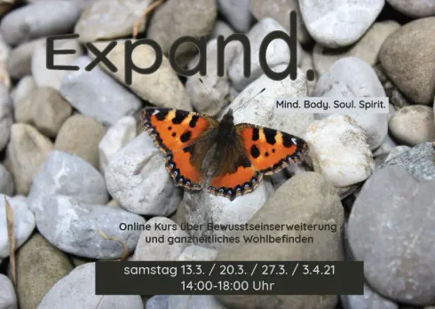 Expand - Mind. Body. Soul. Spirit. Workshop (online) @ HAIRU