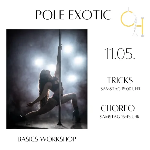Pole Exotic - Basic Workshops @ Cheesy Heaven