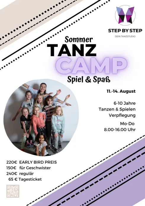 Sommer-Feriencamp Tanz & Bewegung @ Step by Step Muc