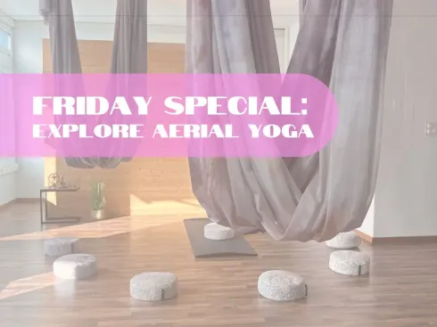 Friday Special: Explore Aerial Yoga @ Yoga Nest Oerlikon