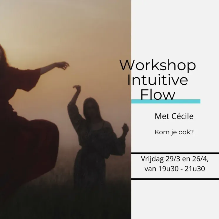 Intuitive flow/ dance met Cécile op 29/3 @ Yogalovers