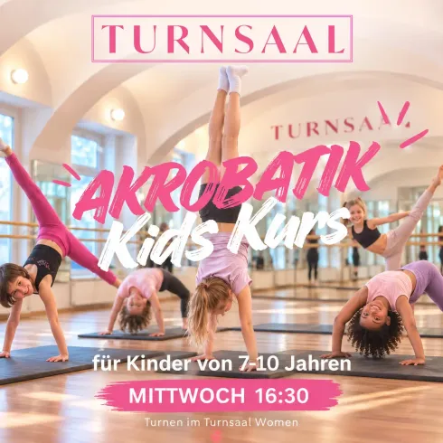 Akrobatik Kurs - Kinder 7-10 Jahre @ Turnsaal Konzept KG