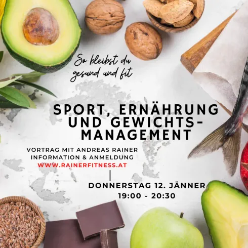 Sport, Ernährung und Gewichtsmanagement @ Rainer Fitness- und Gesundheitsstudio