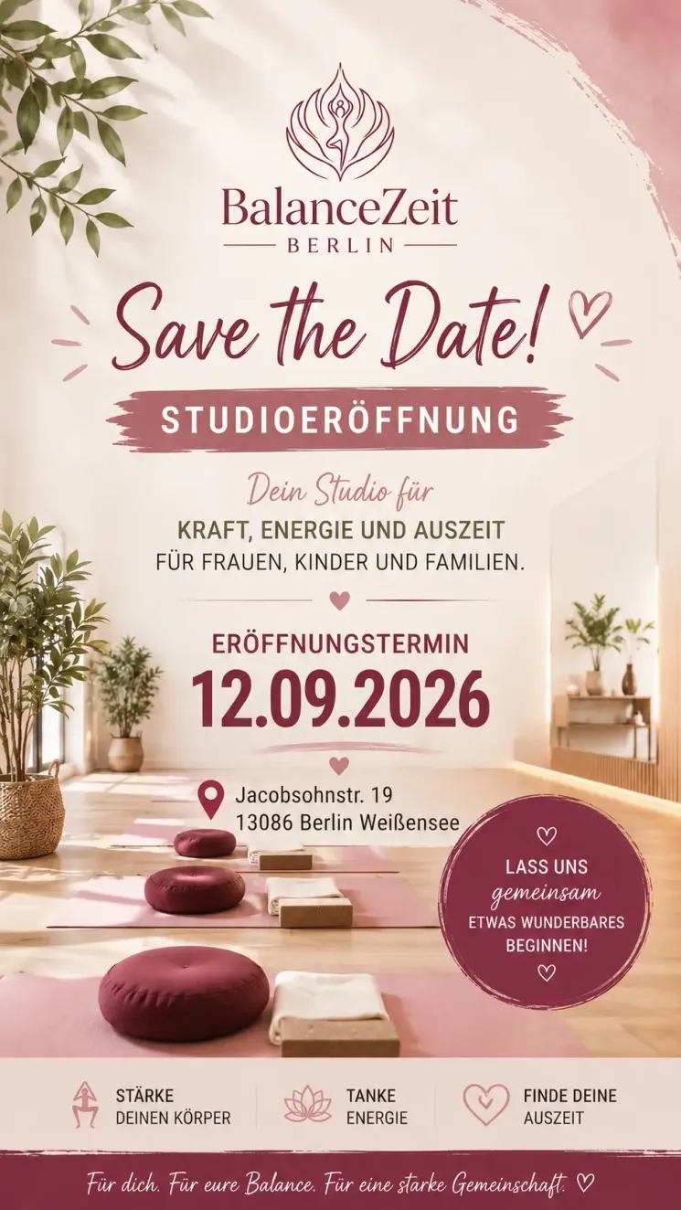 Eröffnungsfeier Studio BalanceZeit Berlin @ BalanceZeit Berlin
