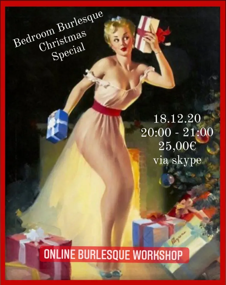 Burlesque  Workshop online @ Schönheitstanz Studio