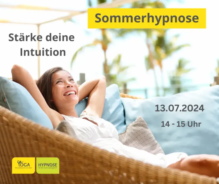 Sommerhypnose 13.07.2024 (im STUDIO) @ Zentrum für Yoga & Hypnose Schopfheim