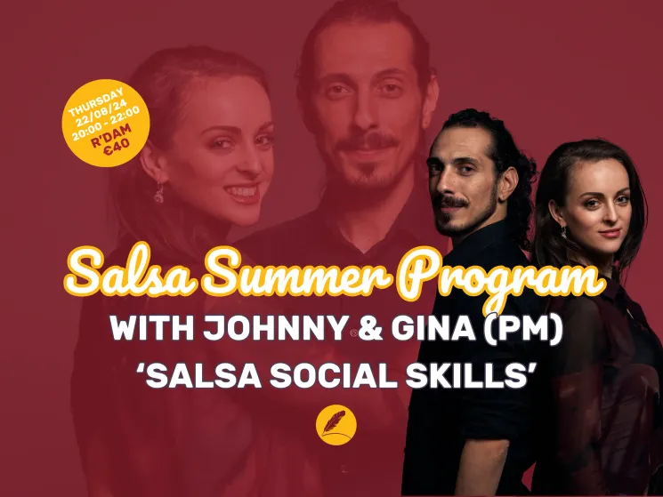 SSP | Salsa Social Skills with Johnny & Gina  @ Poetic Motion