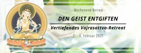 Mit Mittagessen | Den Geist entgiften - Vertiefendes Vajrasattva Retreat @ Kadampa Meditationszentrum Österreich