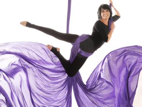 Aerial Silk Level 4 Refresh + Choreo @ Aerial Infinity