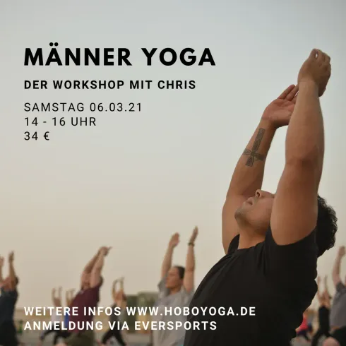 YOGA für MÄNNER - Workshop mit Chris @ Hobo Yoga
