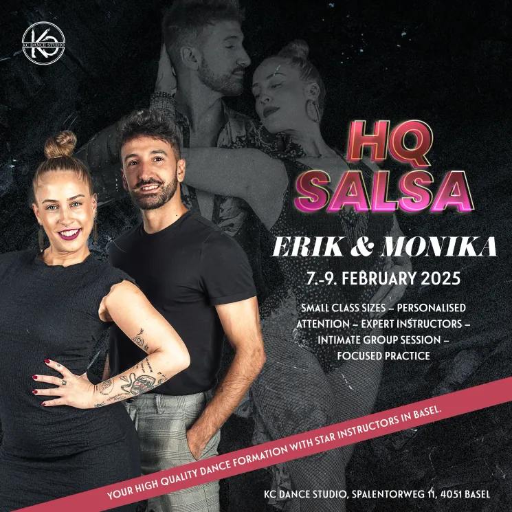 HQ Salsa - High quality formation with Erik & Monika @ KC dance studio Basel