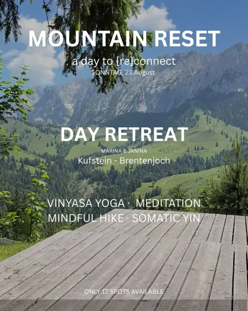 MOUNTAIN RESET | DAYRETREAT @ MOMO YOGA & more