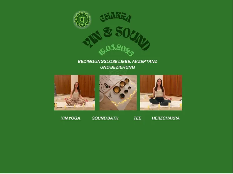Herzchakra Yin & Sound Workshop @ Luanaa Soul Healing Center e.V.