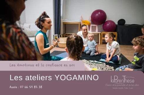 Yogamino Kids @ La ParenThèse | Maison de la parentalité et du bien-être