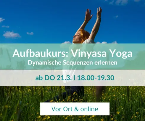Kurs: Vinyasa Yoga Aufbau - Dynamische Sequenzen erlernen - ab 21.3. @ Yogahaus Dresden