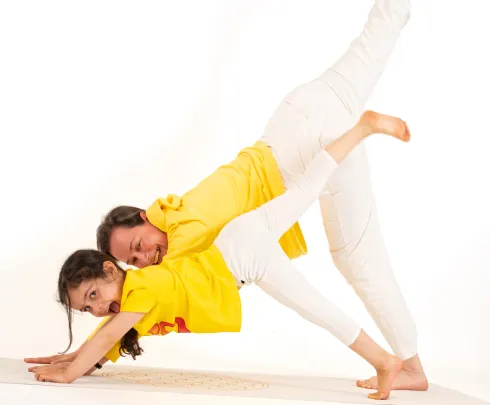 Familienyoga/Eltern-Kind Yoga @ Yoga Vidya Bayreuth