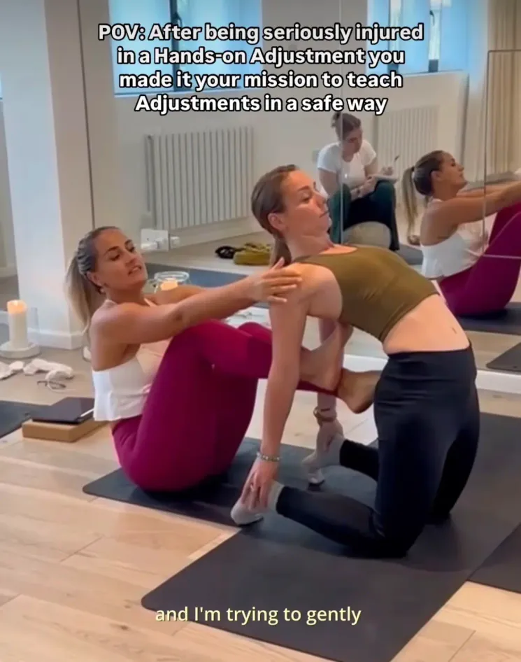 Hands-on Adjustment Weiterbildung (deutsch/english) @ Yoga Liebe & Pilates