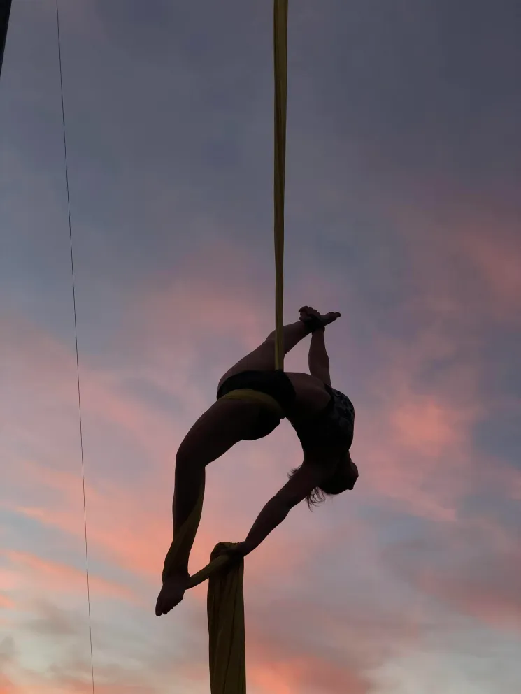Aerial Silks - All the basics with Laura Terzzoli @ Aerial Infinity