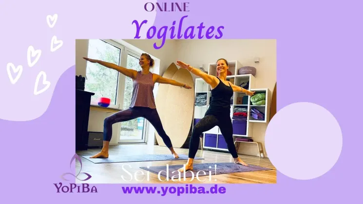 ONLINE Yogilates @ YoPiBa Yoga, Pilates, Barre-Studio