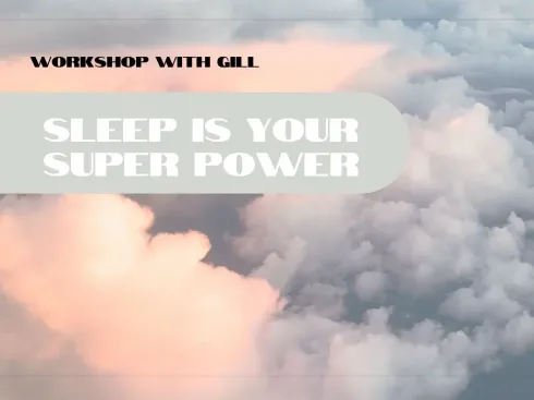 Sleep is your Super Power Workshop (EN) @ Yoga Nest