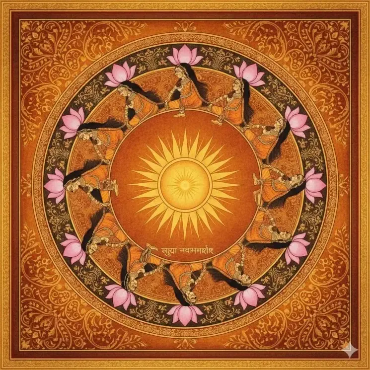 108 Sonnengrüße - Schwitzen und dann die Stille genießen! (15-17 Uhr) @ Yogaschule Tempelglück