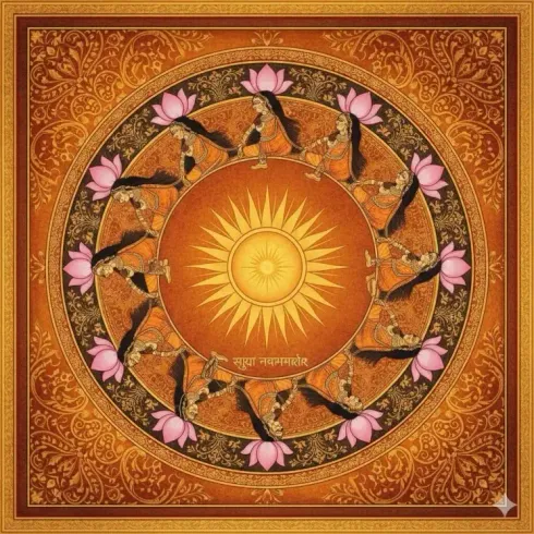 108 Sonnengrüße - Schwitzen und dann die Stille genießen! (15-17 Uhr) @ Yogaschule Tempelglück