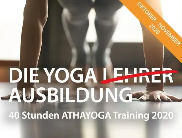 Die Yoga Ausbildung 40h - Oktober bis November 2020 @ ATHAYOGA - Zollikon