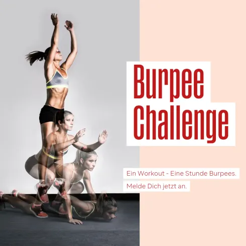 Burpee Challenge @ Challenge Yourself - Home of female fitness 1130 Wien