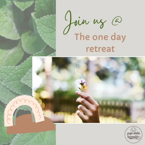 Reatreat for one day / HEART RETREAT @ Yoga Studio Toermalijn