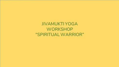 ONLINE Jivamukti Yoga Workshop „Spiritual Warrior“ @ Komjun