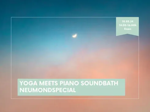 Yoga meets Piano Soundbath - NEUMOND @ Surf and Yoga Kitchen