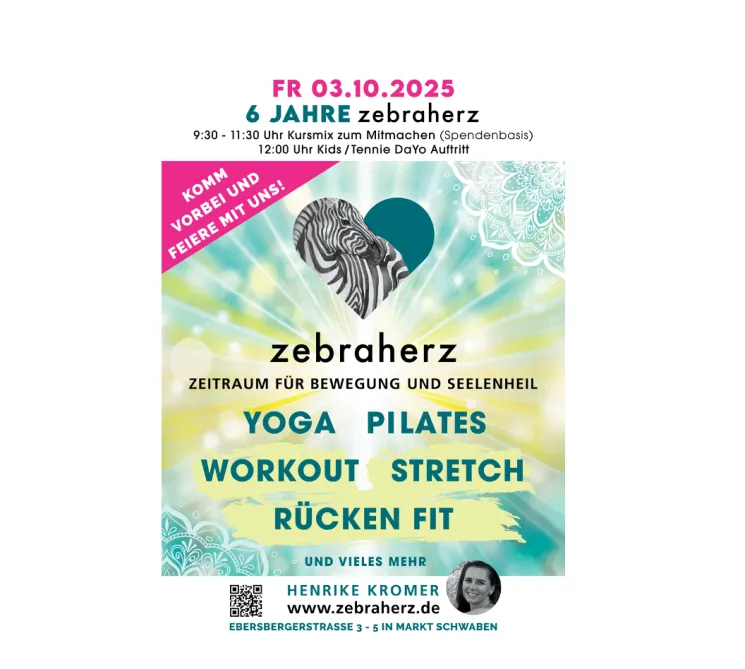 6 Jahre zebraherz - Kursmix @ zebraherz